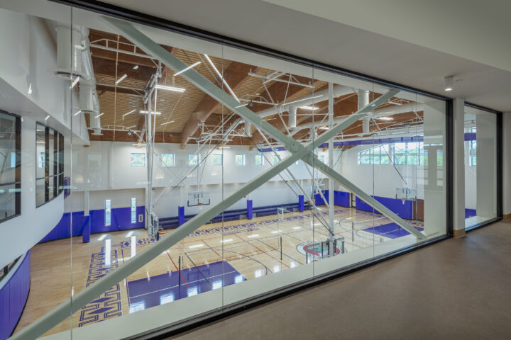 5h. Gymnasium-view from Fitness Room